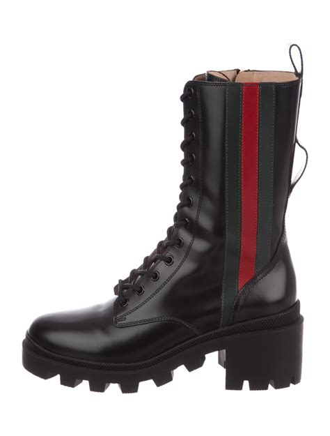 gucci leg boots|high top Gucci boots.